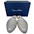 Mules Oscar De La Renta in poliestere argento a righe metalliche intrecciate Multicolore - vista 13