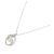 Autre Marque Diamantenhalskette Pt900 Pt850 Silber - Ansicht 2