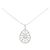 Autre Marque Collana di diamanti Pt900 Pt850 Argento