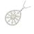 Autre Marque Collana di diamanti Pt900 Pt850 Argento - vista 3