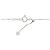 Autre Marque Collana di diamanti Pt900 Pt850 Argento - vista 5
