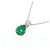 Autre Marque Collana in Smeraldo e Diamanti Pt900 Pt850 Verde - vista 3