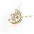 Autre Marque Collana di Diamanti Au750 PT900 D'oro - vista 3