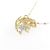 Autre Marque Collana di Diamanti Au750 PT900 D'oro - vista 4
