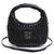 Borsa a spalla 2 vie Miu Miu Wander in pelle Matelassé Nero