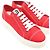 Sneakers in cotone Miu Miu Bianco Rosso - vista 14