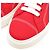 Sneakers in cotone Miu Miu Bianco Rosso - vista 2