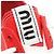 Sneakers in cotone Miu Miu Bianco Rosso - vista 3