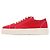 Sneakers in cotone Miu Miu Bianco Rosso - vista 4