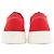 Sneakers in cotone Miu Miu Bianco Rosso - vista 5