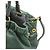 Borsa 2way Prada BN1970 in nylon Marrone - vista 5