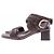 Marc Cain Handgefertigte Sandalen braun - Ansicht 2