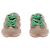Sneakers Sandro Light Wave in pelle marrone - vista 3