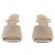 Fendi Sandali First in rafia Beige - vista 3