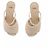 Fendi Sandali First in rafia Beige - vista 4