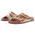 Sandalias Fendi Feel de piel marrón Castaño