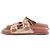 Sandalias Fendi Feel de piel marrón Castaño - vista 2