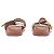 Sandalias Fendi Feel de piel marrón Castaño - vista 7