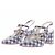 Carel Slingback a quadretti vichy blu