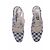 Carel Slingback a quadretti vichy blu - vista 4