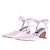 Carel Slingback in vichy rosa