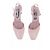Carel Slingback in vichy rosa - vista 4