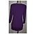 Pierre Cardin Abito Viola a Maniche Lunghe Porpora - vista 4