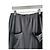 Munthe Plus Simonsen PLU Schwarzer Langer Strickrock mit Taschen - Ansicht 2