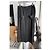 Munthe Plus Simonsen PLU Schwarzer Langer Strickrock mit Taschen - Ansicht 4