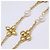 Louis Vuitton Louisa Imitationsperlenkette Golden - Ansicht 4