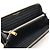 Yves Saint Laurent Tiny Cassandra Leather Wallet Black Golden - view 7