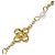 Bracciale a catena con perle imitation Louisa Louis Vuitton D'oro - vista 2