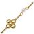 Bracciale a catena con perle imitation Louisa Louis Vuitton D'oro - vista 4