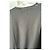 Munthe Plus Simonsen Camiseta PLU de rayas grises manga larga Gris antracita - vista 10