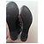 Chanel Sandali con Zeppa in Pelle Nera e Argento Nero Metallico - vista 10