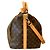 Louis Vuitton keepall bandoulière monogram 45 Marrone - vista 4