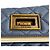Chanel 2.55 Borsa a Patta in Pelle Blu Bianco - vista 5