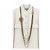 Collana Sautoir Chanel in Metallo Dorato e Perle Crudo Gold hardware - vista 7