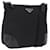Borsa a tracolla PRADA Nylon Black Silver Auth 198359V Nero Argento