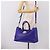 Borsa Tote VERSACE Medusa in pelle 2 vie Blu Tono Oro Auth BA14875V - vista 26