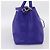 Borsa Tote VERSACE Medusa in pelle 2 vie Blu Tono Oro Auth BA14875V - vista 4