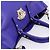 Borsa Tote VERSACE Medusa in pelle 2 vie Blu Tono Oro Auth BA14875V - vista 6
