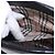 Borsa a mano BURBERRY in pelle nera e argento Auth am12432V Nero - vista 22