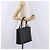 Borsa a mano BURBERRY in pelle nera e argento Auth am12432V Nero - vista 23