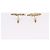 CHANEL Pierce Metal Gold Tone CC Auth 198819 - vista 11