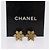 CHANEL Pierce Metal Gold Tone CC Auth 198819 - vista 12