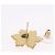 CHANEL Pierce Metal Gold Tone CC Auth 198819 - vista 8