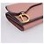 Portafoglio compatto Saddle Christian Dior in pelle rosa oro Auth 198797A D'oro - vista 14