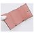 Portafoglio compatto Saddle Christian Dior in pelle rosa oro Auth 198797A D'oro - vista 9