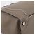 Céline CELINE Luggage Mini Hand Bag Leather Gray Silver Auth am12449A Marrone Argento - vista 16